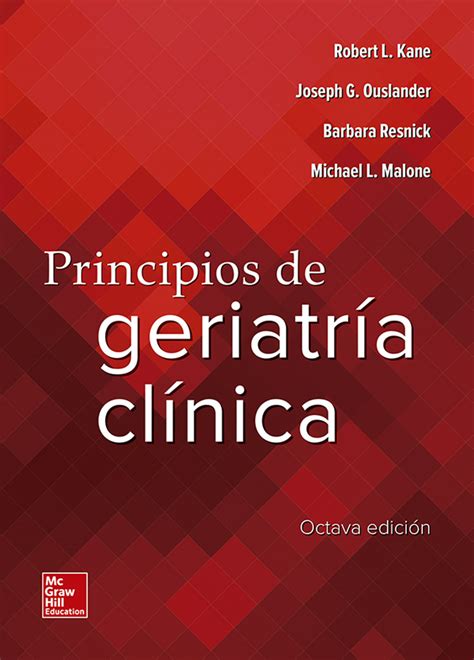 principios de geriatria clinica